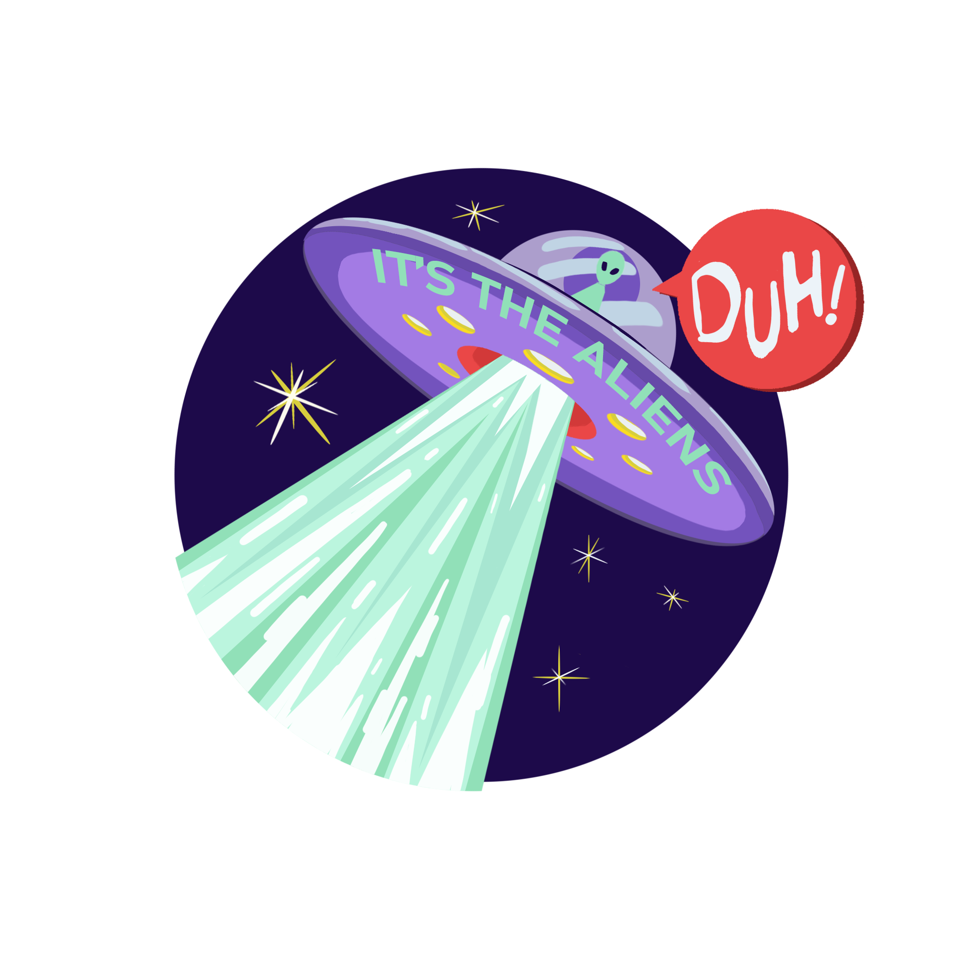 Its the aliens duh logo final - Miranda Tuttle