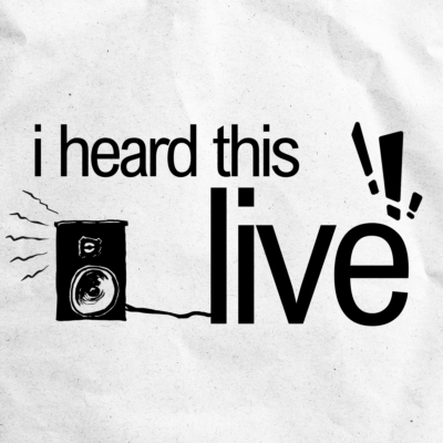 i heard this live